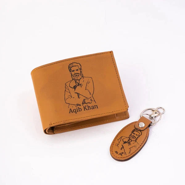 Personalized Wallet & Keychain