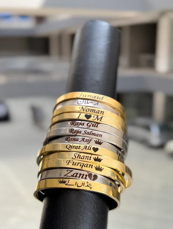 Personalized Bracelet – Custom Name & Text